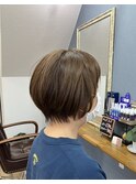 ［透明感◎］透け感ショート