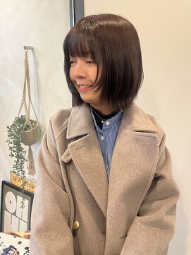 ソワンドゥブレスココ 京都店(soin de brace coco.) 髪質改善カラー× レイヤーボブ