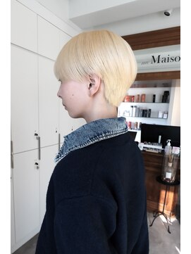 ロンドアンメゾン 原宿(Lond un Maison.) オリーブグレー/レイヤーカット/黒髪/マロンベージュ/原宿0120