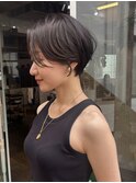 ハンサムショート/パーマ/大人ショート/30代40代50代