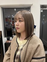 サラビューティーサイト 九大学研都市店(SARA Beauty Sight)&nbsp;暖色カラー/ブリーチカラー/ミルクティーベージュ/10代20代30代