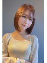 ヘアメイクアモーレ 光の森店(Hair Make Amore) イエローブロンド×美髪再生