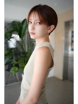 シーク バイ ベル 千葉(Seek by Belle) 小顔/ショート/デザインカラー/暗めカラー/グランマッシュ