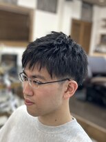 ワズコア 長町南店(W@Z CORE) 【爽やか】ツーブロック × メンズショート