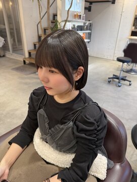 アルジャーノン グリーン(ALGERNON GREEN) 耳掛けボブ