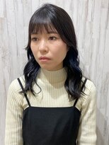 アンジュ 大豆島店(ange)&nbsp;ブルーブラック×ブルー