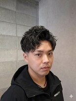 ワンワンオー バーバーショップ コンチネンタル(@110 BARBER SHOP continental)&nbsp;アクティブショートツーブロックミドルフェード