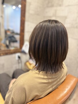 ヘアサロン アプリ(hair salon APPLI) 艶感ナチュラル！まとまるミディアムボブ◎
