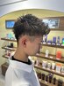 【メンズ限定プラン】カット+パーマ+炭酸泉