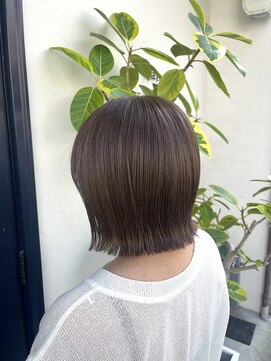 ヘアー アトリエ イチ(hair atelier iti) ハイライト履歴を活かしたカラー