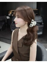 テンダー 川崎(TENDER) ba20418_ショコラブラウンブリーチなし艶髪韓国ヘアカチモリヘア