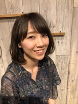 ヘアサロン クスクス(HAIR SALON QSQS)&nbsp;ゆるフワひし形ボブ♪
