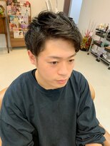 アドラーブル ヘアサロン(Adorable hair salon) ツーブロックアップバング