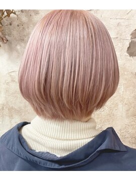 マギーヘア(magiy hair) ホワイトミルクティーピンク［magiyhair西部笑］