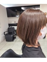 ヴァンクラウド イグジスト(VENT CLOUD exist)&nbsp;外でも内巻きでも可愛いボブ