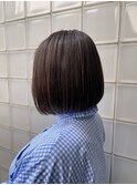 ぱっつんボブ♪シンプル王道　オトナ可愛いスタイル30代40代50代