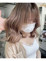 レディアル 大宮(REDEAL ope.) バレイヤージュ　ピンク　ハイライト