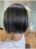 外ハネミニボブ