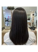 さらっとナチュラルストレート