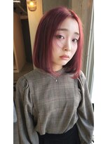 ラニヘアサロン(lani hair salon) レッドインナーブラック/韓国ヘア
