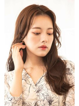 グランアージュルポ 北千住(grandage repos) 韓国風大きめカール