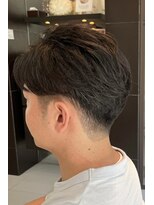 ルルディ バイ アフロディーテ銀座(luludi by APHRODITE) サーフカール/ブルーブラック/フェザーパーマ/銀座