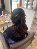 ゆるっとハーフアップ2023/6/1