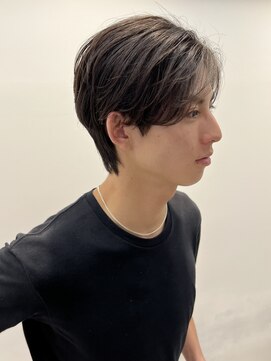 イヴォークオオサカ 心斎橋(EVOKE OSAKA) ナチュラルセンターパート ミニウルフ