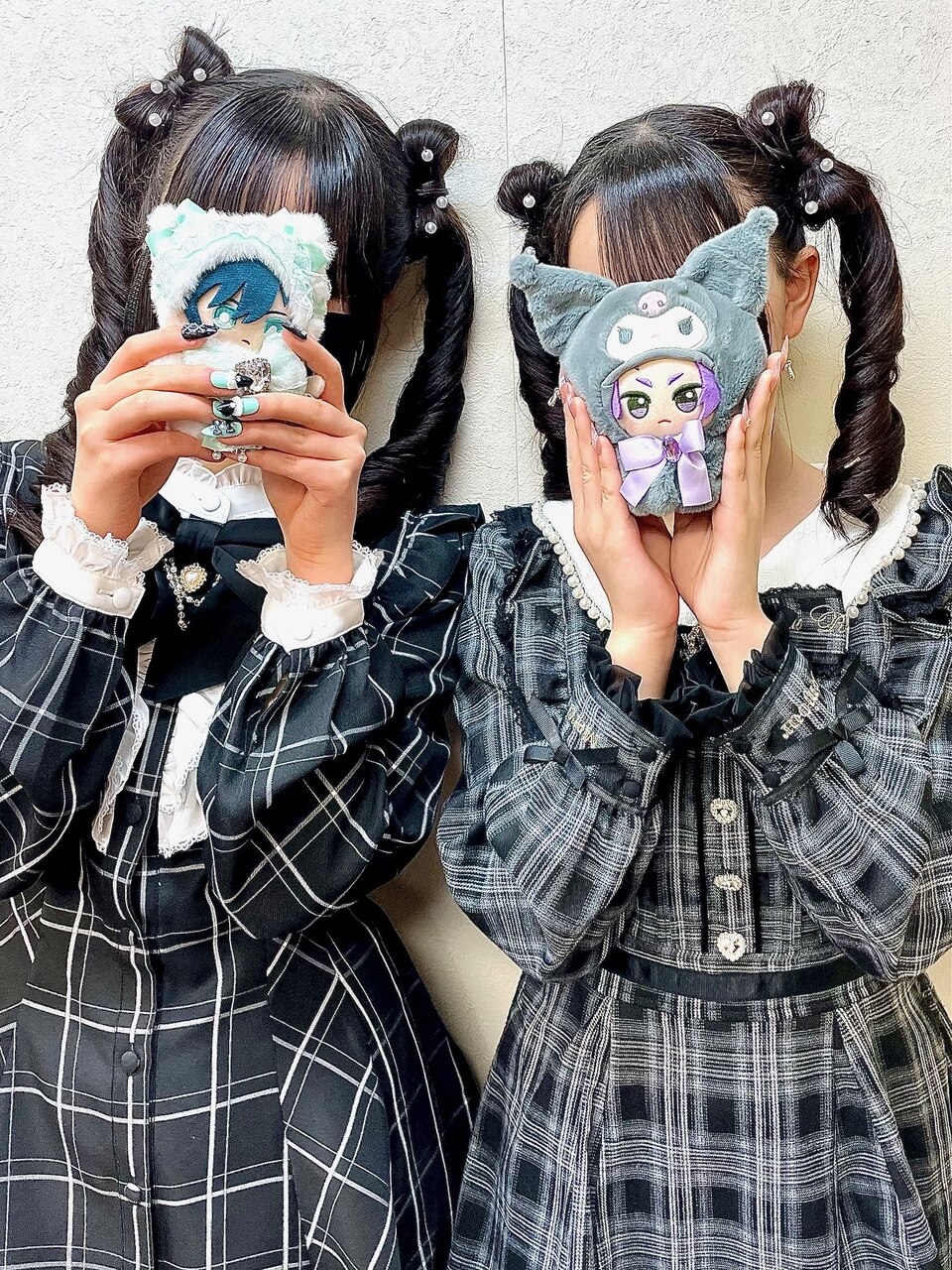 ★即日発送★トリプルリボン⋈ツインセット【Cトリプル001】 ふたごセット♪『立体リボン＋ツインテール』ラブリーヘア