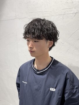 ガオプロデュースバイレボ(gao produced by revo) 【曽我尾真生】波巻きパーマ/メンズパーマ/マッシュパーマ