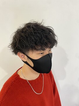 セカンド(Second) Second   ×　メンズパーマ