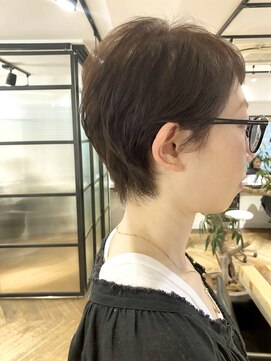 ファイブシーン アオヤマ(5SCENE AOYAMA) ショートパーマショートカット前髪あり前髪なし20代30代40代