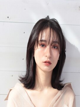 モザイク(MOSAIQUE) 【東三国/新大阪】ニュアンスミディアムヘアー〇