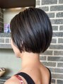 トップヘアーラウンジ 知立(TOP HAIR Lounge) 風を感じさせるスタイル!ミニボブで首元をスッキリ◎
