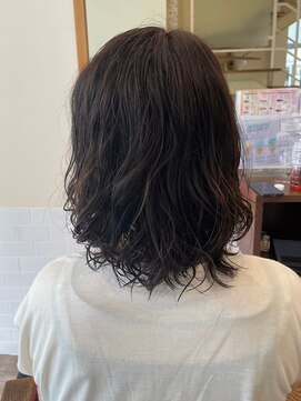 クラップス オル 金沢八景(CLAPS Ore) ダブルカラーミルクティーベージュカラーブルーブラックブリーチ