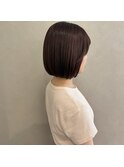 【&ONE 自由が丘】艶ブラウン×ボブ