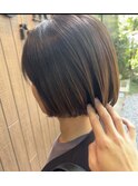 切りっぱなしボブ