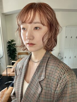 ガーランドギンザ(Garland Ginza) レイヤーボブ　フェイスレイヤー　切りっぱなしボブ