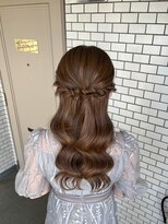 ソノ(sono) ハーフアップ お呼ばれヘア 参列ヘア イベントヘア ライブヘア