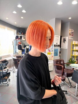 ダニーコウベ(Danny kobe) オレンジボブ