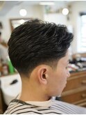 アイロンパーマ　メンズカット