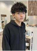 刈り上げマッシュ×ツイストスパイラル
