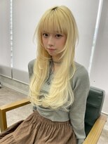 リミットバイアフィナー 大宮店(limit by Afinar) レイヤーカット/ブロンド