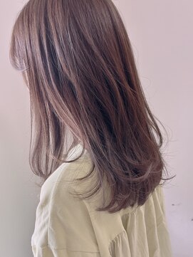 ロータス ヘアデザイン(LOTUS hair design.) 似合わせカット＆ラベンダーベージュ
