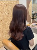 【NOA】大人可愛いナチュラルラベンダーブラウンウェーブ