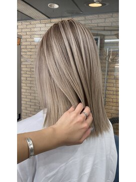 ラフ(LAFF) #着物#メルティーカラー#フェミニンロング#ウェーブミディアム