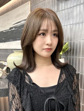 ノード(NODE) 栄柔らか質感レイヤーカットミディアム