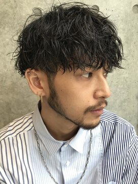 フィフス 栄(fifth) 名古屋栄シャドウパーマメンズカットマッシュツイストスパイラル