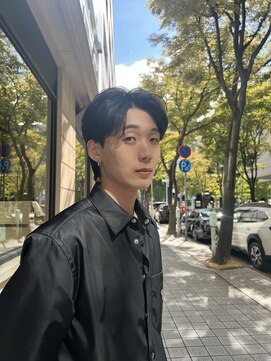 メリケンビューティーパーラー コウベ(MERICAN BEAUTY PARLOR KOBE) メンズセンターパート