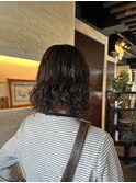ボブパーマ スパイラルパーマ ボブアレンジ